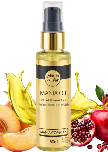 MANIA Oil, Sérum  Perfumado con Aceites de Melocotón y Granada  Nutre, Hidrata y Sella Puntas