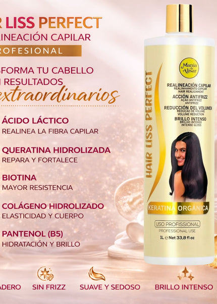 Kit de Alisado Hair Liss Perfect - 1000ml