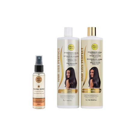 Kit de Alisado Brasileño Kit Hair Liss Perfect – 1000 ml + Perfume para el Pelo