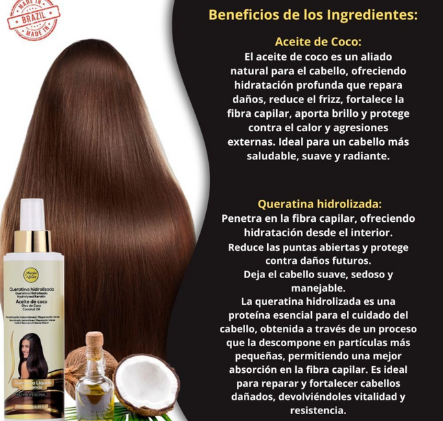 Queratina Liquida hidrolizada Excelencia 250ml