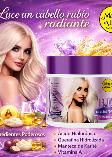 Btx Matizador Rubia Poderosa 500g