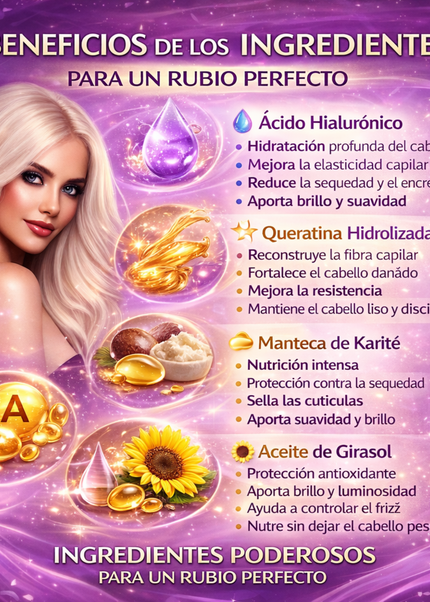 Btx Matizador Rubia Poderosa 500g