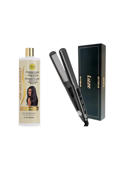 Keratina Hair Liss Perfect + Plancha  Lizze Extreme
