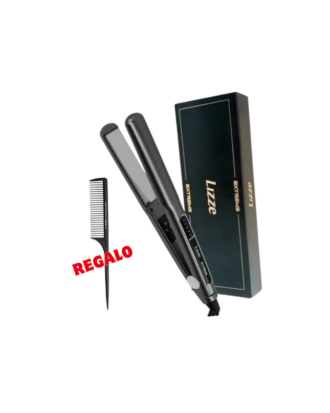 Plancha Lizze Extreme 250 Grados + REGALO Peine de Carbono