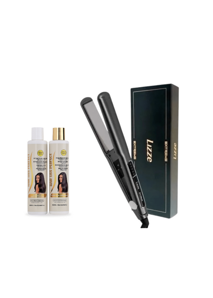 Kit de Keratina Hair Liss Perfect - 300ml + Plancha Lizze Extreme