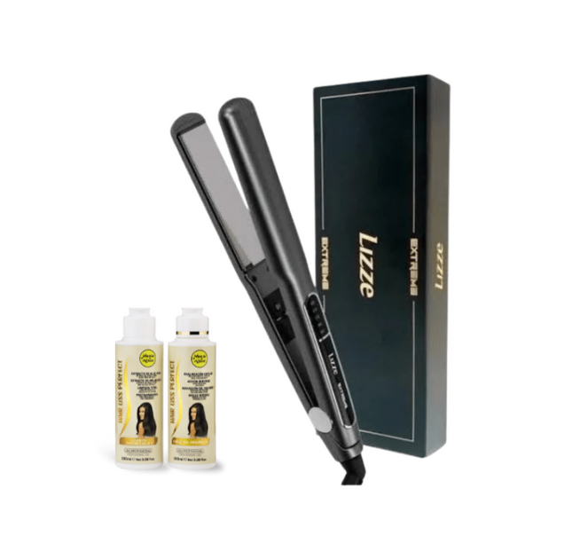 Kit de Keratina Hair Liss Perfect - 100ml + Plancha Lizze Extreme