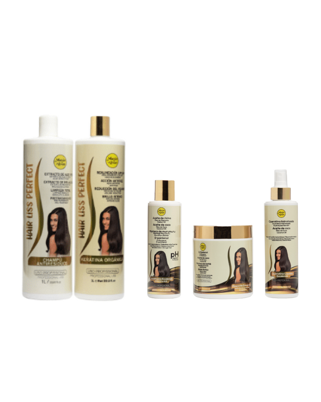 Kit de Keratina Hair Liss Perfect + Kit de Pre-Quimica