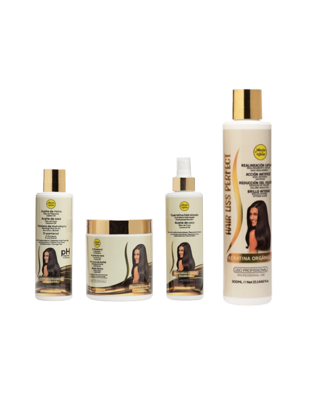 Kit de Pre-quimica + Keratina Hair Liss Perfect 300ml