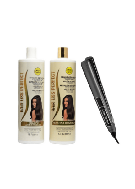 Kit de Keratina Hair Liss Perfect + Plancha