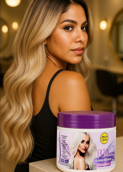 Keratina Matizadora 1000ml + Btx Rubia Poderosa 500g