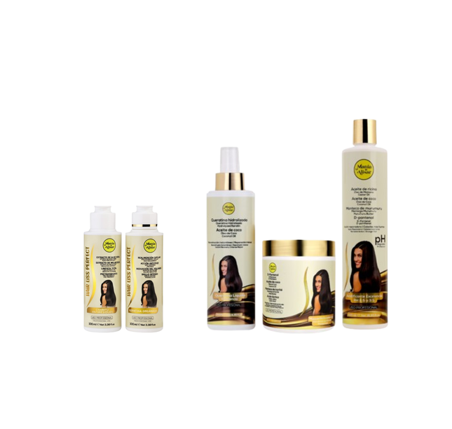 Kit Alisado Hair Liss Perfect 100ml + Kit de Pre-Quimica