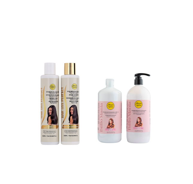 Kit de Keratina Hair Liss Perfect 300ml + Mantenimiento