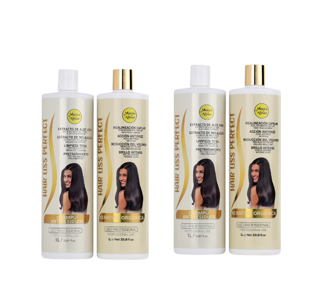 2 Kit de Keratina Hair Liss Perfect 1000ml