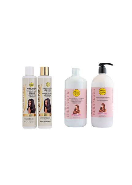 Kit de Keratina Hair Liss Perfect 300ml + Kit  de Mantenimiento