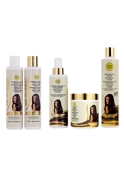 Kit de Pre-quimica + Kit de Alisado  Hair Liss Perfect 300ml