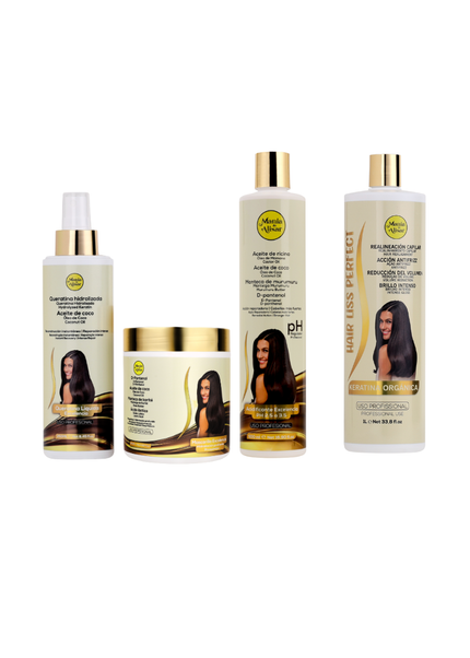 Kit Pré-química + Queratina Hair Liss Perfect 1000ml