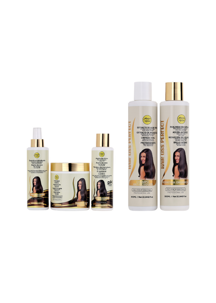 Kit de Pre-quimica + Kit de Keratina Hair Liss Perfect 300ml